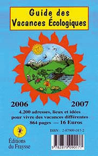 Guide des vacances écologiques 2006-2007