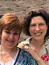 Delphine Roshardt et Claire Balleux